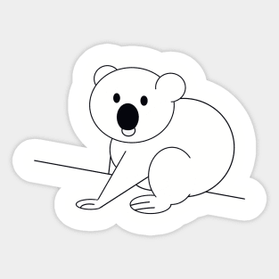 Koala Sticker